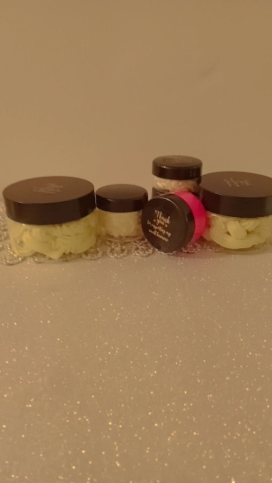 Lemon Frosting Body Butters & Body Scrubs